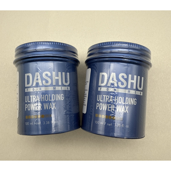 DASHU For Men Ultra Holding Power Wax 3.38 oz.x2ea/Long Lasting New *READ... - Picture 1 of 15